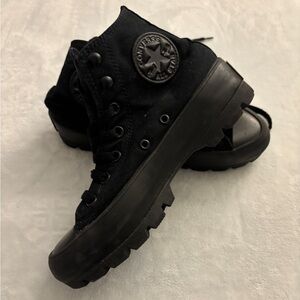 Custom Black High Top Chuck All Star Converse